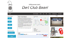 Desktop Screenshot of dartclubbasel.ch